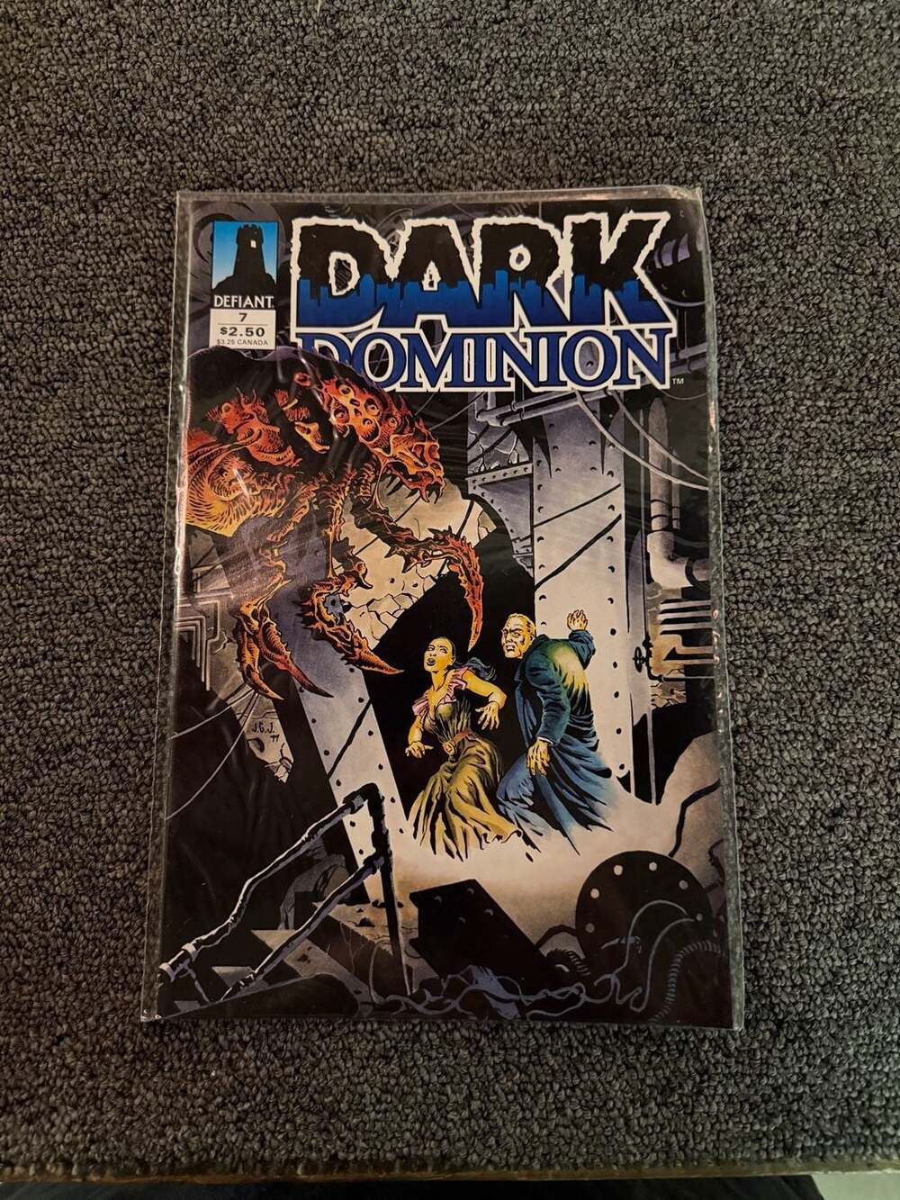 Defiant Comics Dark Dominion #7 Comic Book